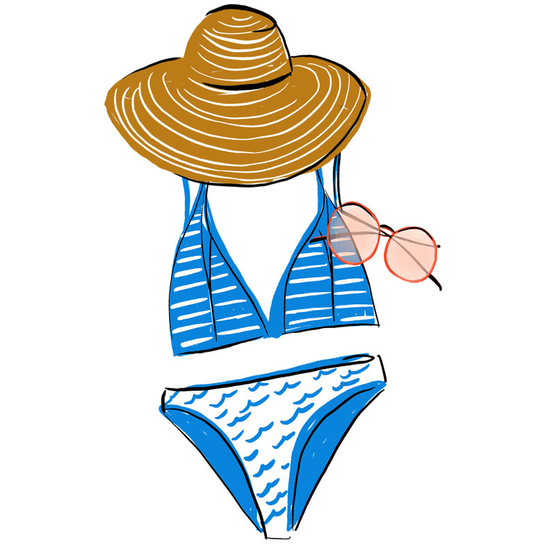 Soak Up The Sun II, H 30 po x l 20 po x P 1,25 po