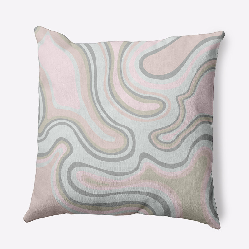 Coussin décoratif Agate O5PGN420PK17, H 20 po x l 20 po, Carré