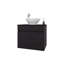 Meuble-lavabo avec 2 portes Wengue-142855968