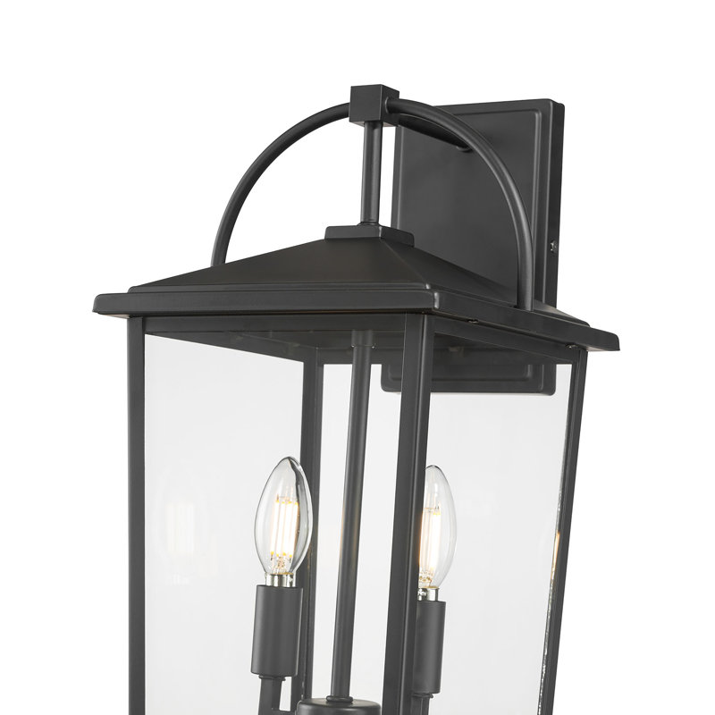 Strathden 17" High 2-Light Outdoor Lantern, 17