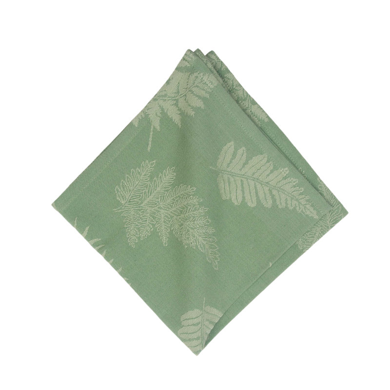 Ensemble de 6 serviettes Botanical Jacquard