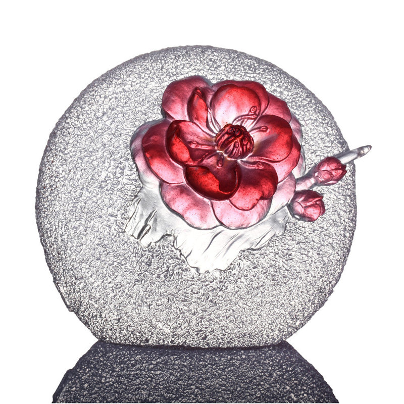 LIULI, fleur de cristal, fleur de prunier | Éclat de printemps
