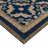 Inspired Time Navy Ornamental Weather Resistant Non-Slip Outdoor Door Mat