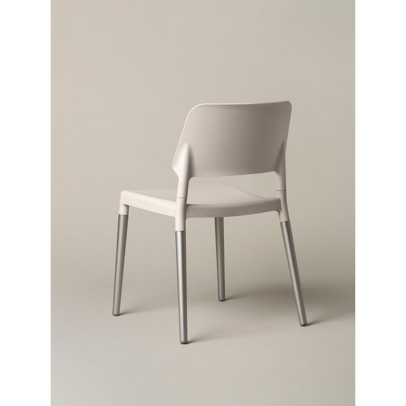 Belloch Chair, Silver, White