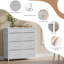 Grete 86cm W Chest of Drawers