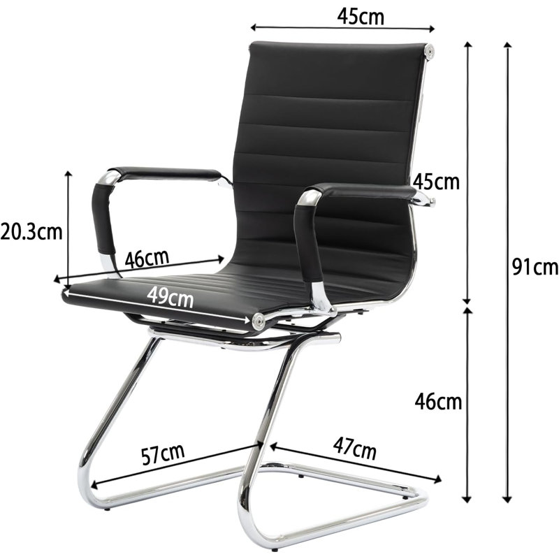 Averyon Conference Chair, Black