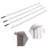 Mackenlie Stainless Steel 108'' to 144'' Curtain Track/Rail
