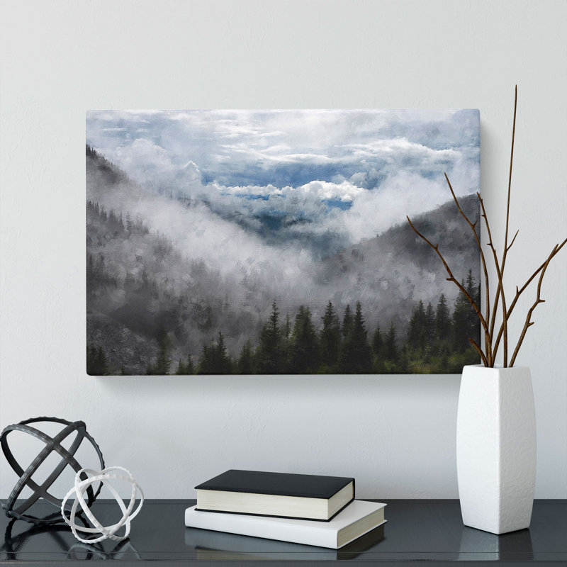 Fire Tree Forest Vol.2 - Wrapped Canvas, 35cm H x 50cm W x 3cm D