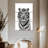 Brampt Monochrome Bengal Tiger-108533454