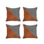  Housse de coussin carrée en similicuir-769851153
