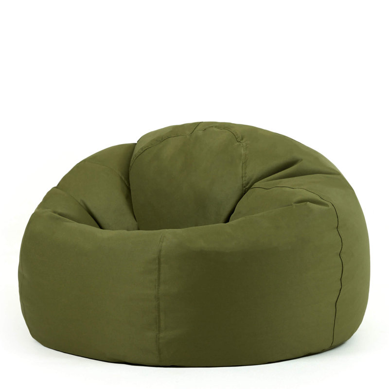 Kingston Water-Resistant Classic Bean Bag, Green, 50cm H x 85cm W x 85cm D