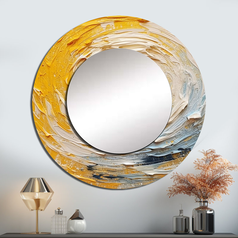Schriber harmonie spirale crème jaune, 23 po x 23 po