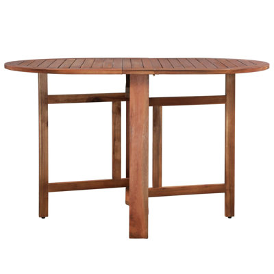 Suki Folding Wooden Dining Table