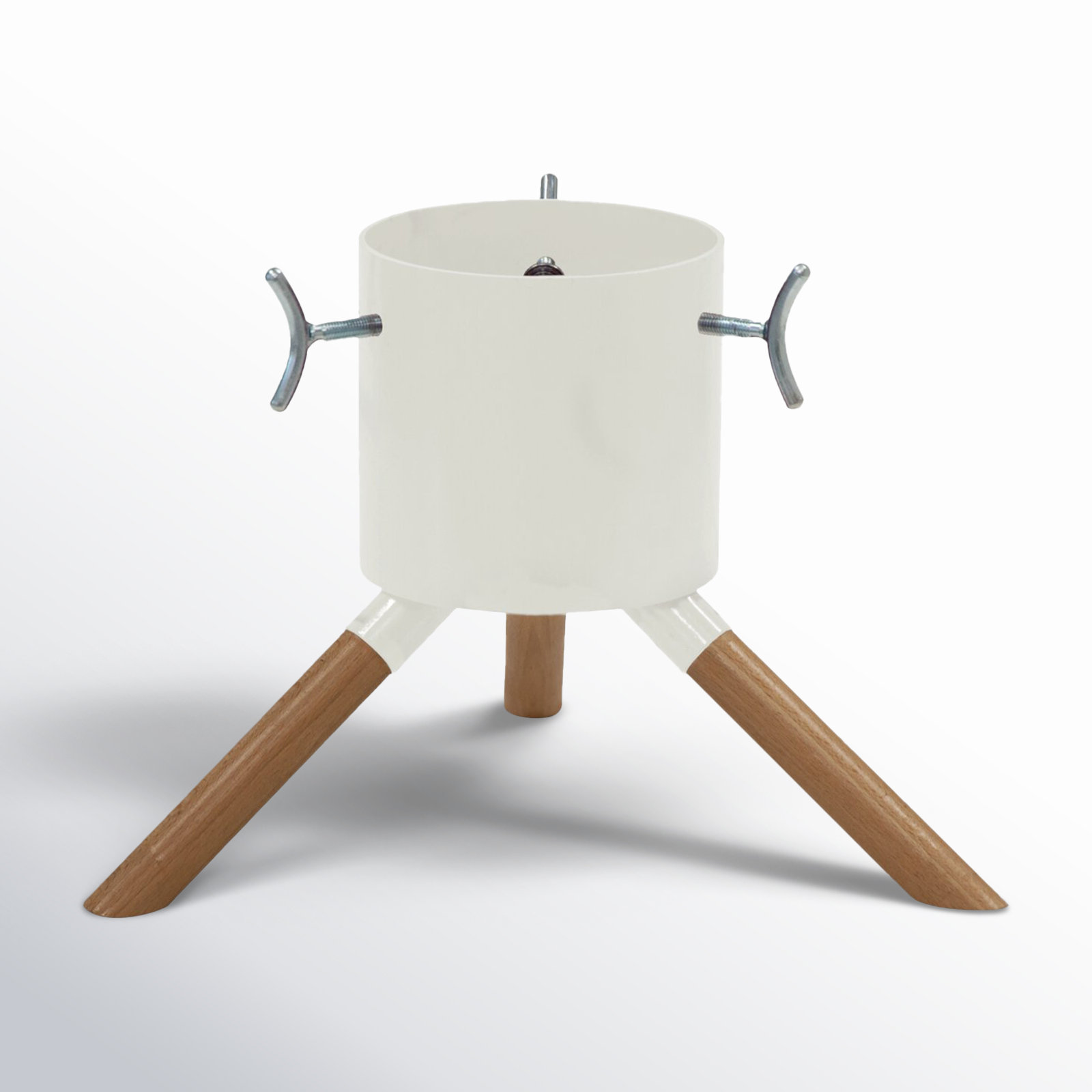 Cosmopolitan Live Tree Stand, White