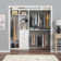 SpaceCreations Closet System Reach-In-Sets