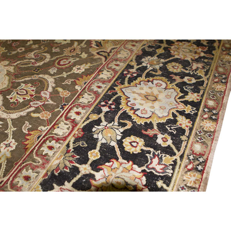 Oriental Area Rug in Black