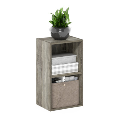 Heintje 2-Tier Open Shelf Bookcase