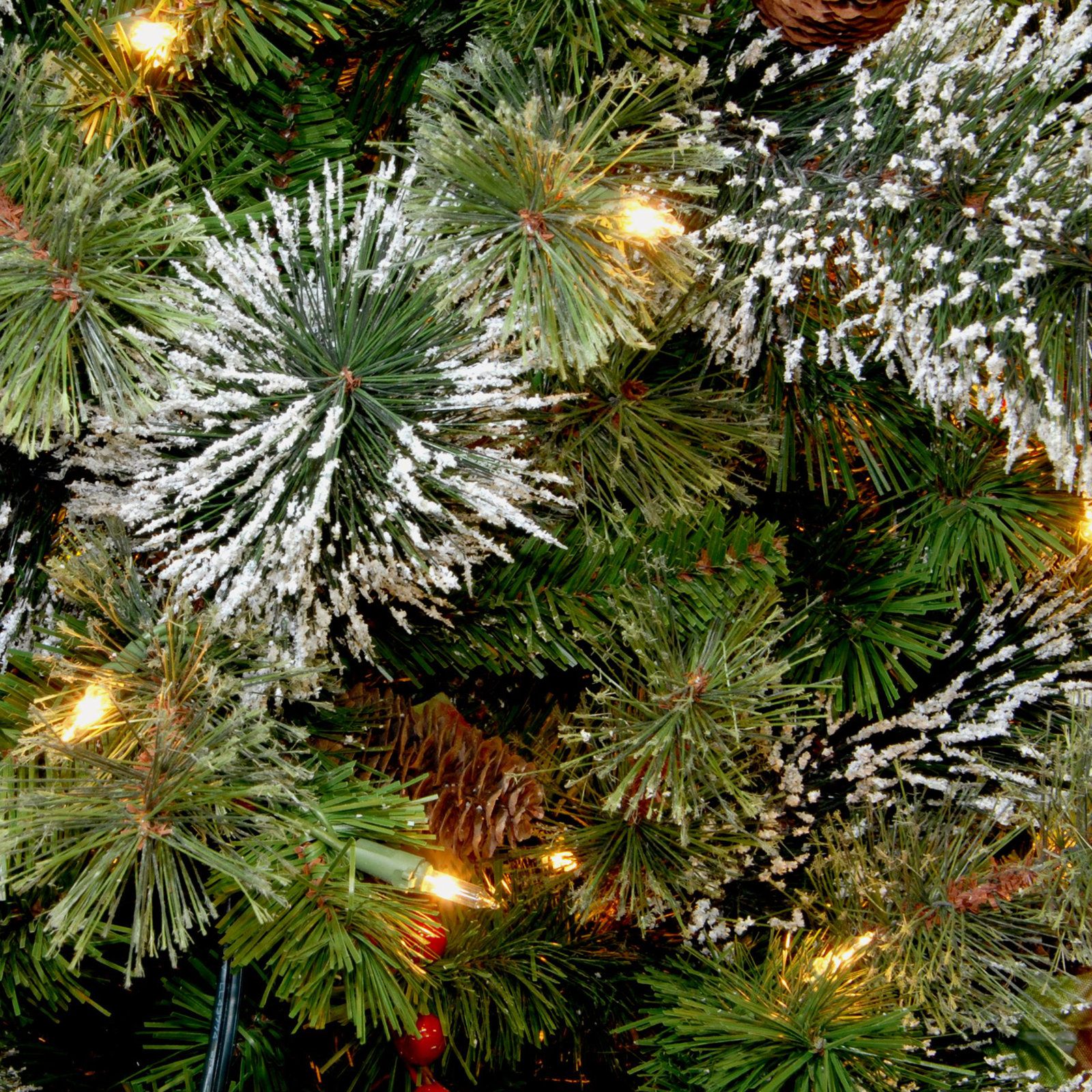 The Holiday Aisle® 24" Pre-Lit Pine Wreath