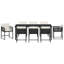 Eliezel 8 - Person Patio Dining Set with Rectangular Table-2134573330