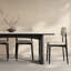 Table et chaises de salle à manger haut de gamme de style rétro-109323694