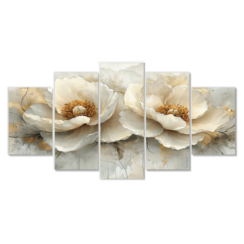 Fontaine - art mural abstrait - ensemble d'art mural moderne