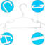 Barthold Plastic Non-Slip Standard Hanger-356223542