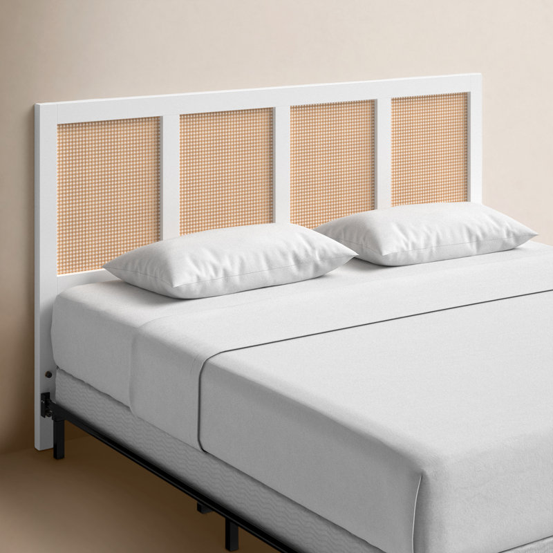 Tahoe Solid Wood Headboard, King, White