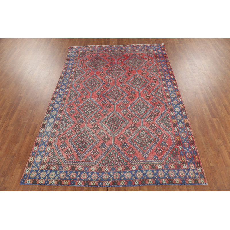 Tapis géométrique All-Over 7 x 9