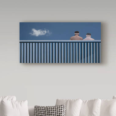 Luc Vangindertael 'Love My Blue Residence' Canvas Art, Size: 24 x 32