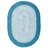 Mcclellan Hand Woven Wool/Cotton Rug in Teal/Ivory-1135108044