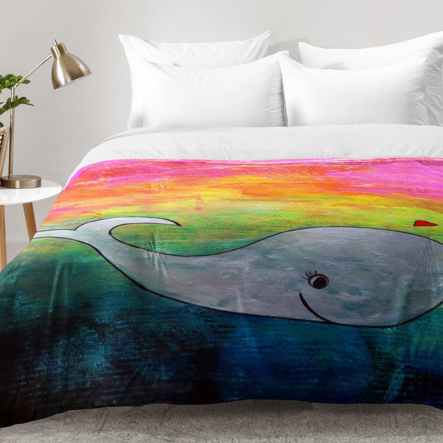 Sophia Buddenhagen Coastal Polyester Comforter, Full/Queen Comforter + 2 Standard Shams