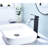 Matte Black Single Handle Waterfall Spout Bathroom Faucet With Pop - Up Drain, Stainless Steel, Stable Water Flow, Easy Installation For Sinks Without Overflow-121617442