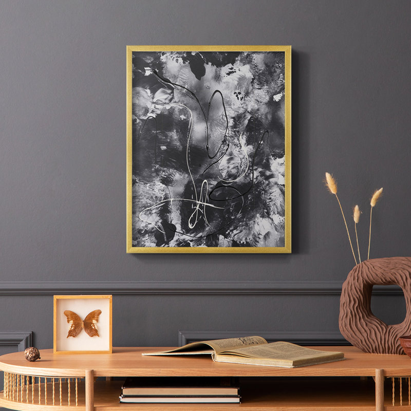 Radical Mix II, reproduction encadrée - bois massif, H 28 po x l 22 po x P 0,75 po