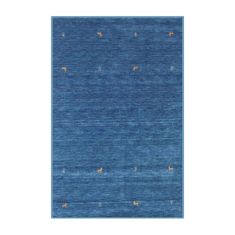 Tapis bleu, Rectangle 8 pi x 10 pi