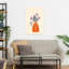 Thank You Mom Modern Flower, art mural-938063754