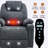 Polyester With Power Lift Function Recliner Chair, With Heavy-Duty Motion Mechanism With 8-Point Vibration With Massage Function And Lumbar With Heating Functioning, With USB Port And With Type-C Port Ports, Stainless Steel With Cup Holders-557637503