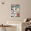"Aidez-vous à dessiner", reproduction de cuisine sur toile par Art Remedy-105534367-105534371
