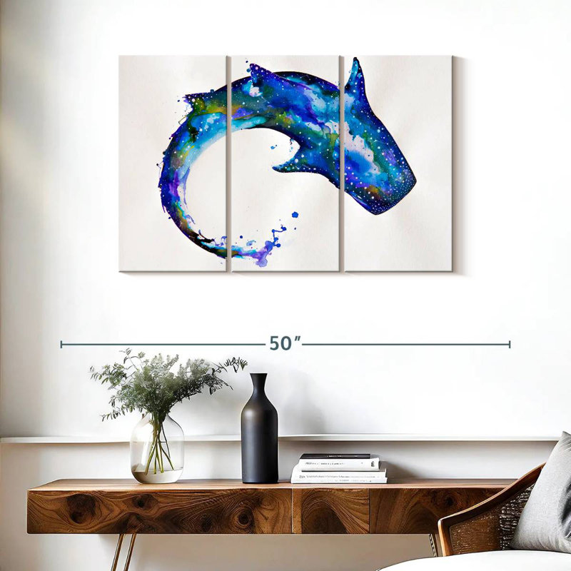 Brampt Celestial Shark, 24" H x 38" W
