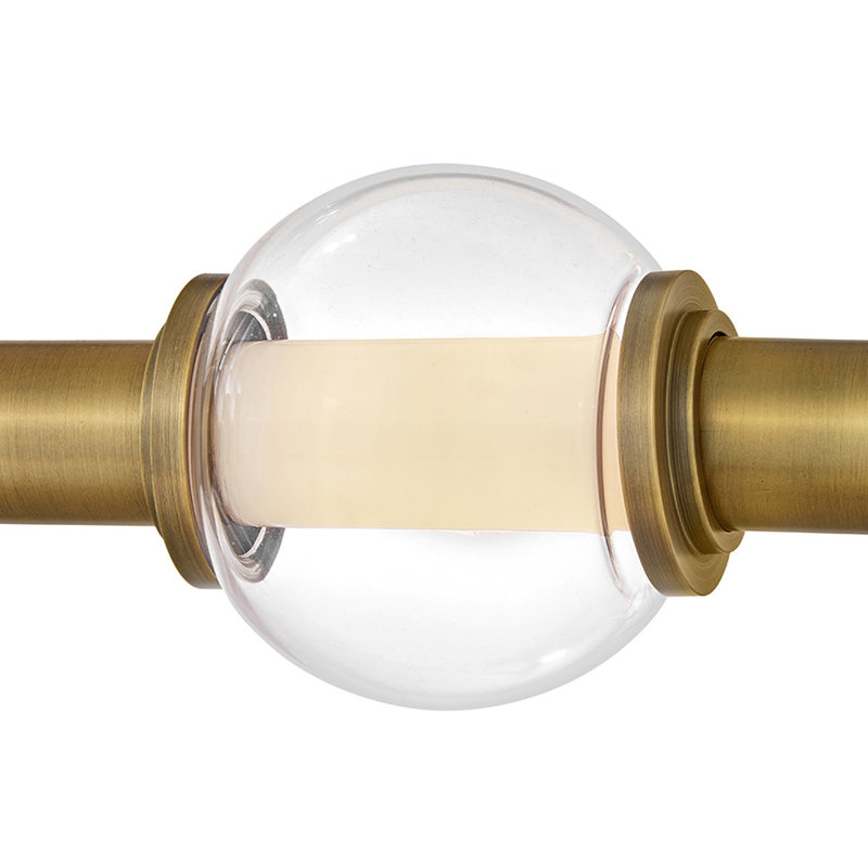 Hinkley Saxon Chandelier, 14.25" H x 36" W x 36" D