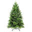 Arbre de 5 pi, 756 pointes en PE +, centre de table de Noël pleine longueur, branches à charnières pour une installation rapide, support en métal, arbre de Noël à espace réduit, et réaliste, assemblage facile, lourd