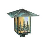 Rustic Lodge 1 - Light Lantern Head