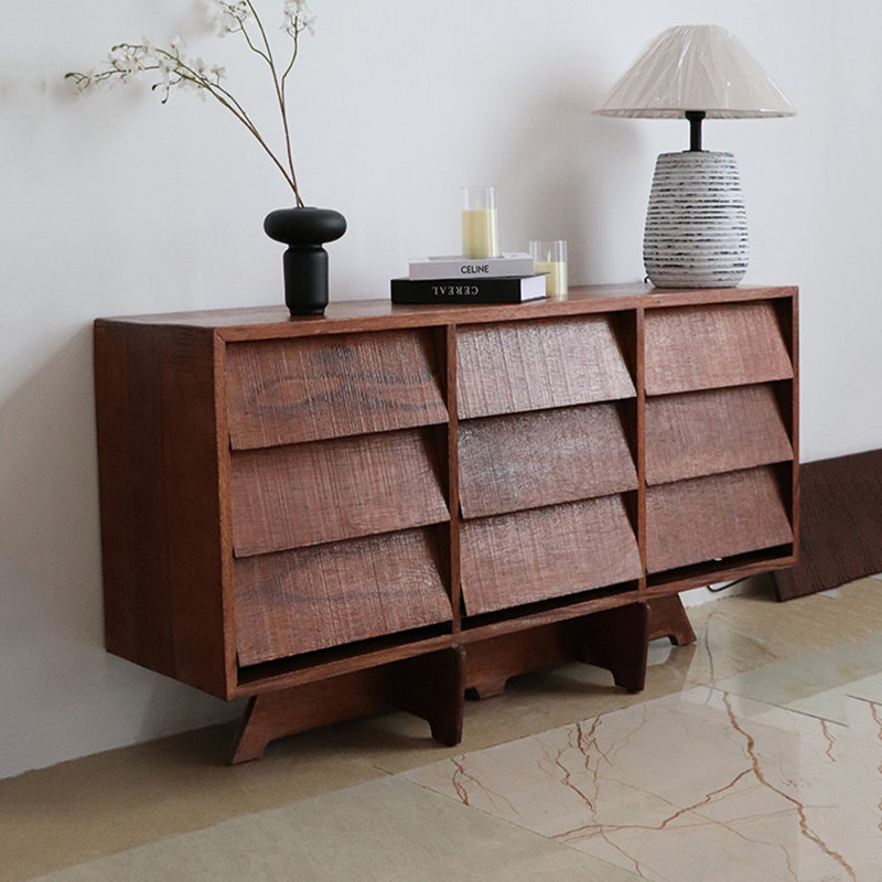 Buffet haut de gamme Premium Premium, Terre de Sienne, H 28,7 po x l 58,3 po x P 16,5 po