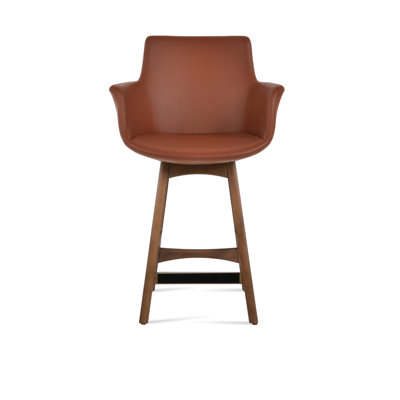 Bottega PR Wood Counter & Bar Stool