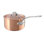 Mauviel M'heritage 150 S Copper Sauce Pan With Curved Lid And Cast Stainless Steel, 0.9-Qt