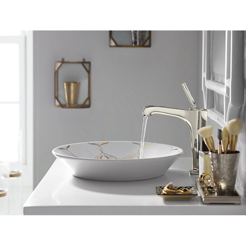 Dessus de meuble-lavabo pour salle de bain simple 37" uni/expression, Blanc expressions