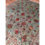 Tapis bleu sarcelle en laine et coton Original