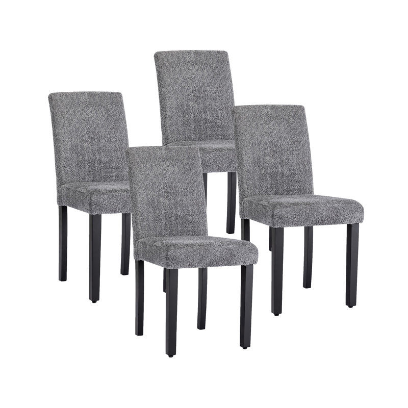 Chaises de salle à manger Evinn Louise, gris
