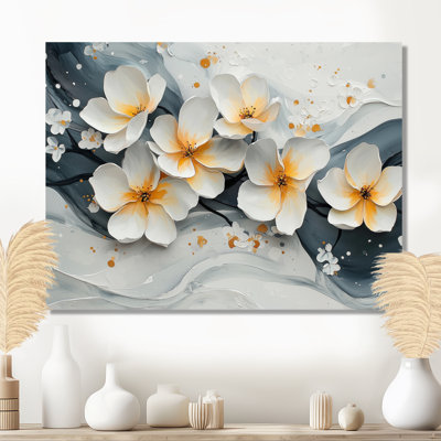 Velours fleur de cerisier noir II - impressions sur toile de fleurs de cerisier
