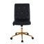 Chaise de bureau pivotante sans accoudoirs en similicuir Uriel-1720661139
