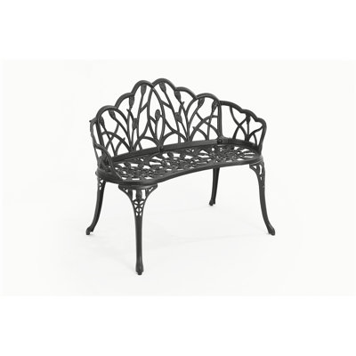 Banc en fonte d'aluminium